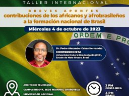 Taller internacional Dr. Pedro Alexander Cubas H. 04/10/2023